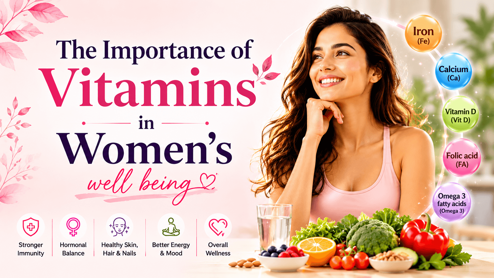 Bridging Nutritional Gaps: The Importance of Vitamins in Women's Well-Being