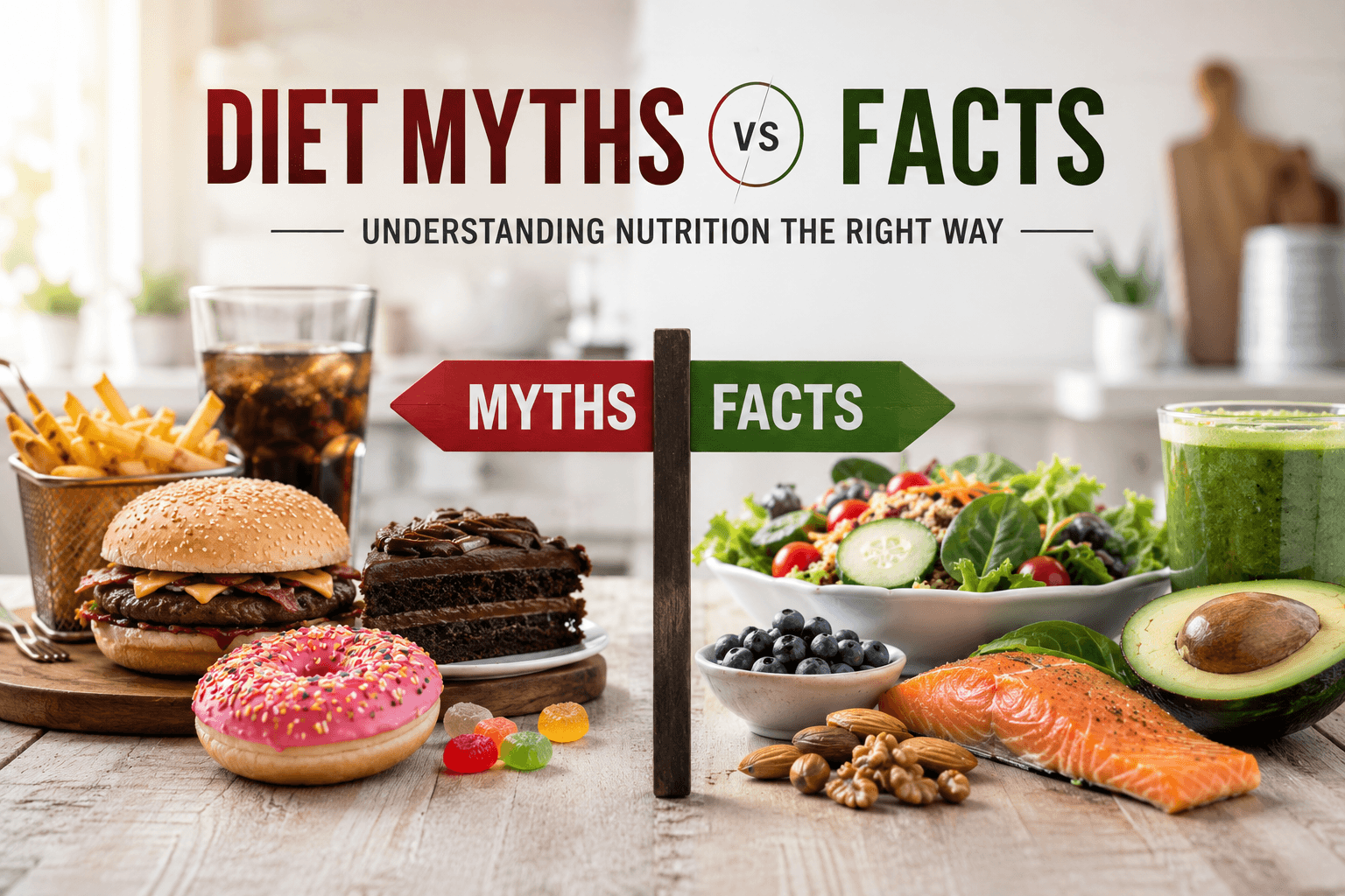 Diet Myths vs Facts: Understanding Nutrition the Right Way