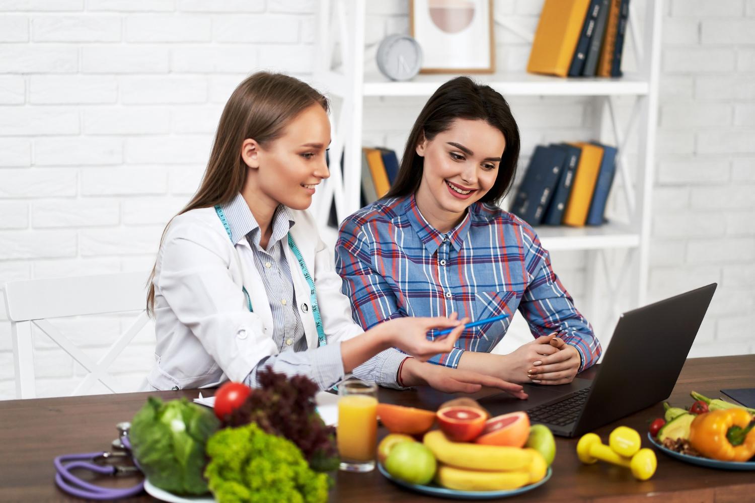 Online dietitian consultation